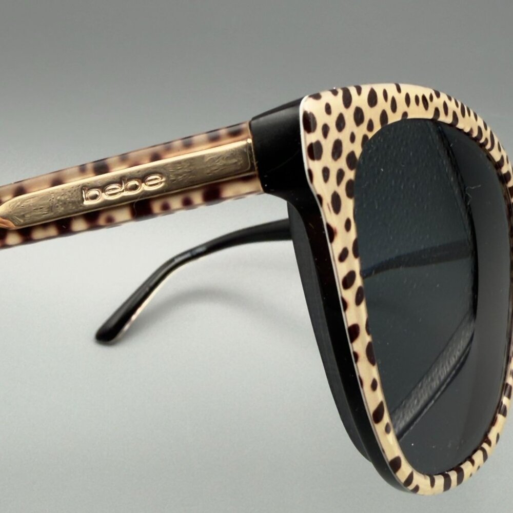 Bebe Sunglasses Eyeglasses BB7246 209 Cheetah Animal 57 17 140 Frames READ - Picture 5 of 15